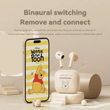 Disney Wireless Bluetooth Headset with Mic mini  Earbuds Noise Cancelling