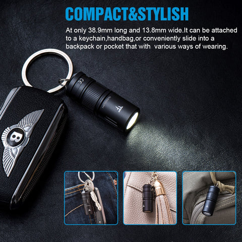 Trustfire Mini Edc Flashlight Usb Rechargeable