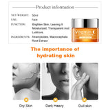 50g Water Vitamin C Anti-aging Skin Care Cream Fine Lines Lightening Skin Brightens And Revitalizes