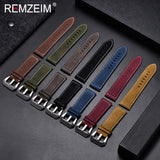 Genuine Leather Watchband Bracelet  Watch Strap