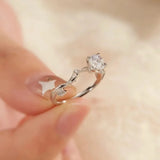 Crystal Engagement Design Rings for Women