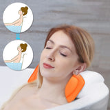 Neck Bathtub Cushion Soft Headrest With Suction Cup