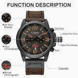 CURREN Mens Watches