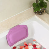 Neck Bathtub Cushion Soft Headrest With Suction Cup