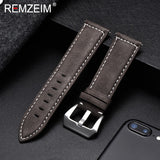 Genuine Leather Watchband Bracelet  Watch Strap