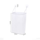 Foldable Wall Mounted Laundry Basket Dirty Clothes Storage