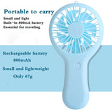 Portable Hand Fan Rechargeable Cooling