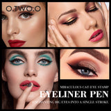 O.TWO.O Eyeliner Stamp Black Liquid Eyeliner Pen Waterproof