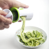 LMETJMA Heavy Duty Spiralizer Vegetable Slicer Vegetable Spiral Slicer Cutter Zucchini Pasta Noodle Spaghetti Maker