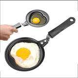 Breakfast Egg Frying Pot Egg Mold Pan Flip Omelette Mold Non-Stick Frying Pan