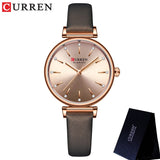 CURREN Fashion Simple Ladies Wrist watch Women