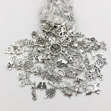 30PCS Mixed Tibetan Silver Pendant DIY Bracelet