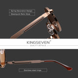 KINGSEVEN High Quality Gothic Sunglasses