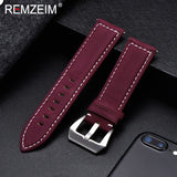 Genuine Leather Watchband Bracelet  Watch Strap