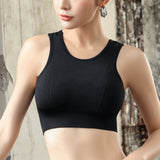 Seamless Sports Bra Top Fitness Women Racerback Running Crop Tops