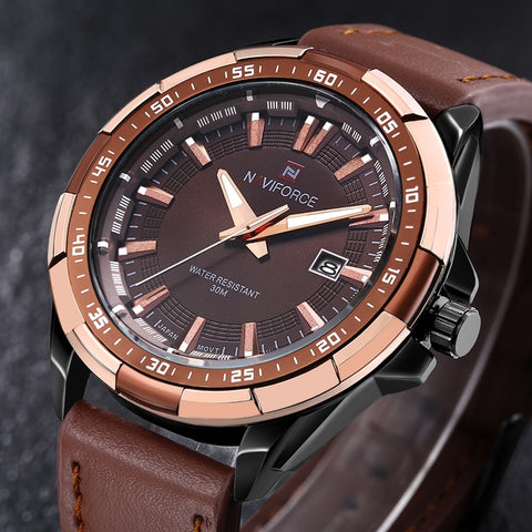 NAVIFORCE Mens Watches Luxury Brand