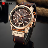 CURREN Date Quartz Men