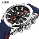 Megir Men's Chronograph Analog Quartz Watch