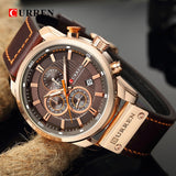 CURREN Brand Watch Men Leather