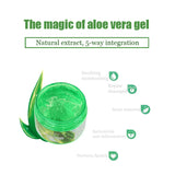 1pcs CAICUI Aloe Vera Plant Sleep Mask Gel Cream Repair skin Face Mask