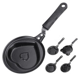 Breakfast Egg Frying Pot Egg Mold Pan Flip Omelette Mold Non-Stick Frying Pan