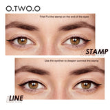 O.TWO.O Eyeliner Stamp Black Liquid Eyeliner Pen Waterproof