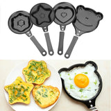 Breakfast Egg Frying Pot Egg Mold Pan Flip Omelette Mold Non-Stick Frying Pan