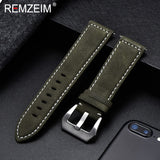 Genuine Leather Watchband Bracelet  Watch Strap