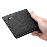 BISON DENIM Leather Men Wallet