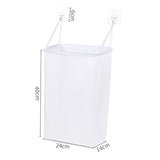 Foldable Wall Mounted Laundry Basket Dirty Clothes Storage