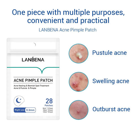 LANBENA Acne Pimple Patch Tool Invisible Acne Stickers Blemish  Master Treatment