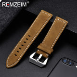 Genuine Leather Watchband Bracelet  Watch Strap