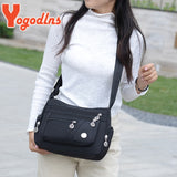 Yogodlns Oxford Waterproof Shoulder Bag