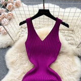 YuooMuoo Chic Fashion Wrap Hips Split Knitted