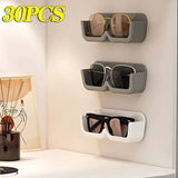 High End Glass Display Cabinet Glasses Storage Box Wall Mounted