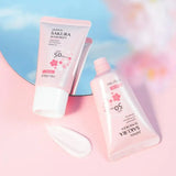 Sakura Whitening Cream  Sunscreen Protector Facial Sun Blocker Spf 50 Isolation