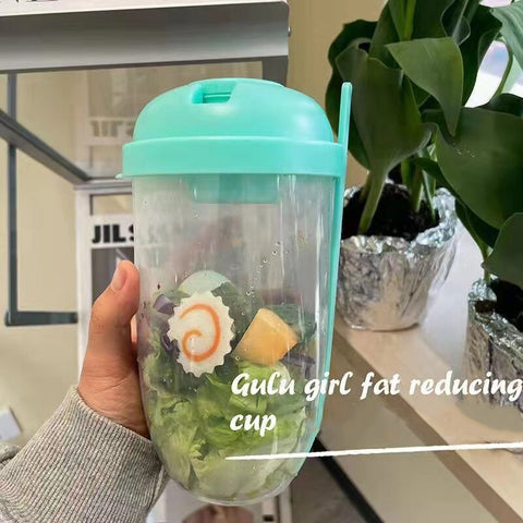 Portable Bottle Salad Container