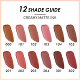 FOCALLURE Velvet Matte Lip Gloss Waterproof Long-lasting