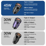 Essager 30W USB Car Charger Fast Charge 4.0 QC PD