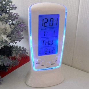 Mini Small Alarm Clock Led