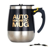 Automatic Self Stirring Magnetic Mug Stainless Steel