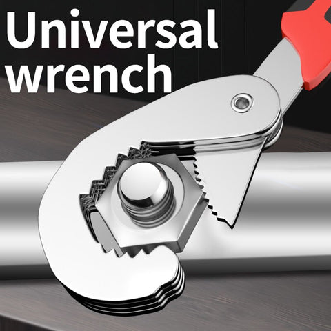 Adjustable Open End Double Wrench Multifunctional Universal Pipeline