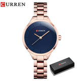 CURREN Luxury Rose Gold Women's Watch