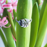 Palm Leaf Rings For Women