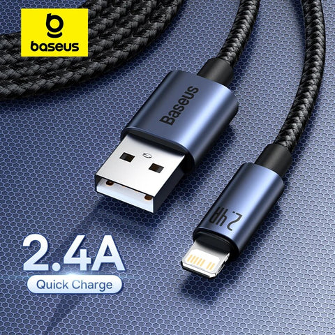 Baseus 2.4A USB Fast Charge Cable for iPhone