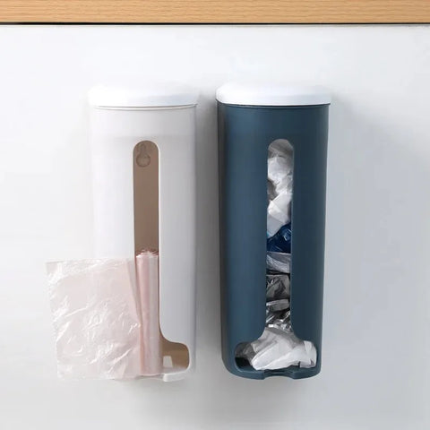 Plastic Bag Storage Closet Wall Hanging Organizer  Box