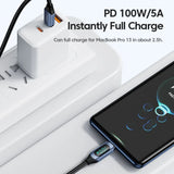 Toocki Type C to Type C Cable 100W PD Fast Charging Charger