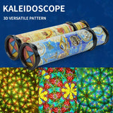 2 Pcs Magic Kaleidoscope Stretchable Long Old World