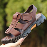 Genuine Leather Men Sandals