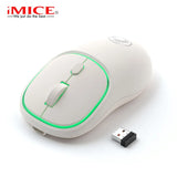 iMice mouse Silence Key Computer Usb Wireless  Rechargeable 2.4G